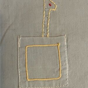 Baby Boy Giraffe Embroidered Top